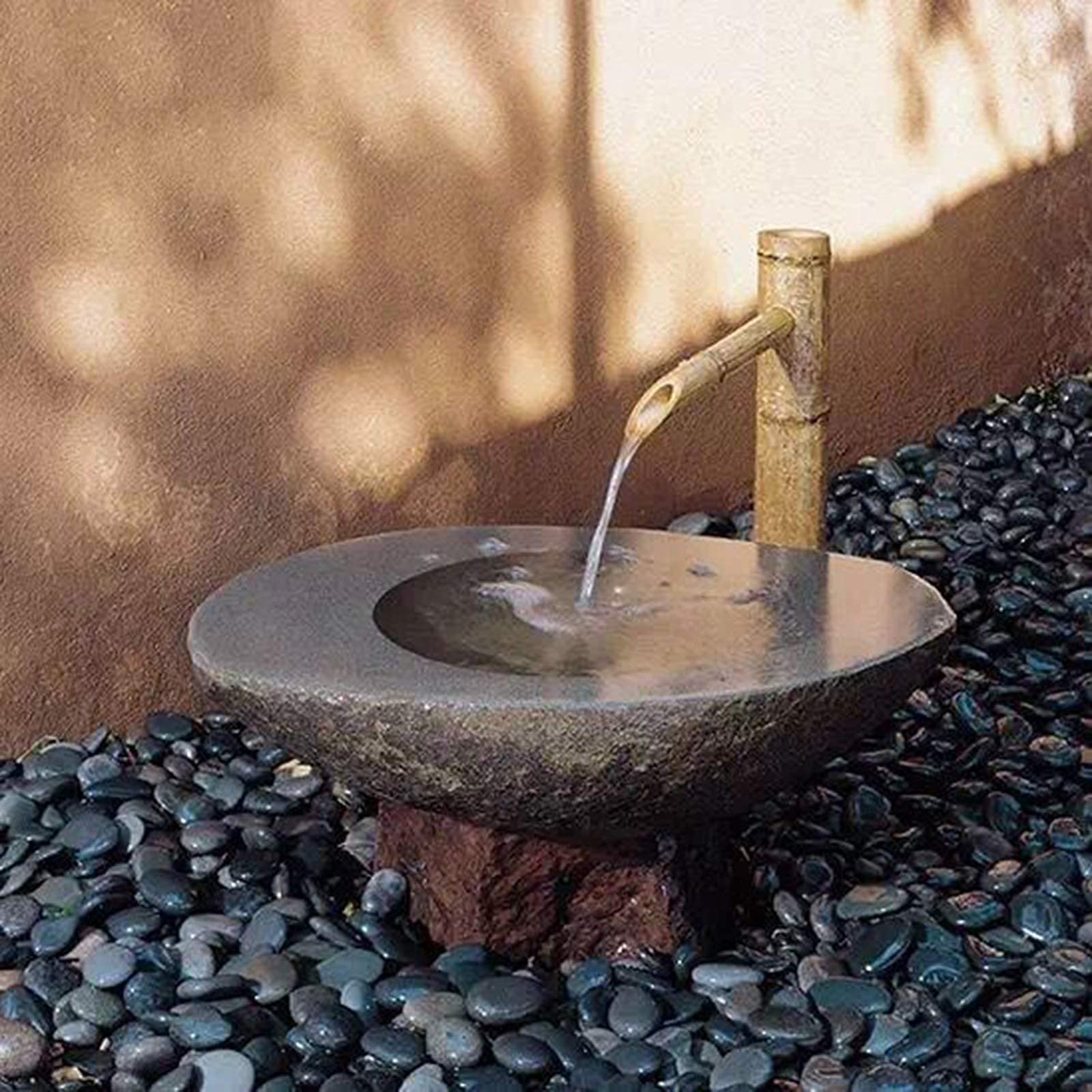 Amazon.com: Japanese Garden Bamboo Water Fountain, Outdoor Garden